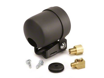 Auto Meter Pedestal Gauge Mount with Black Cup; 2-1/16-Inch (Universal; Some Adaptation May Be Required)