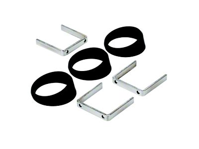 Auto Meter 2-1/16in Black Angle Rings -- 3 Pack - 2234