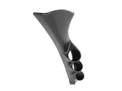 Auto Meter 00-04 Mitsubishi Eclipse Black Triple 52mm Pillar Pod - 22617