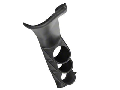 Auto Meter 90-96 Nissan 300ZX Black Triple 52mm Pillar Pod - 22801