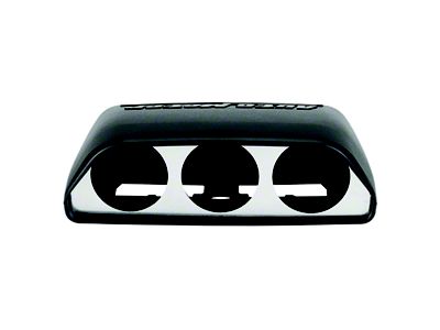 Auto Meter 08-11 Dodge Challenger Black Triple Dash Pod - 5287