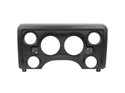 Auto Meter Jeep TJ Direct Fit 6 Gauge Dash Panel - 90011