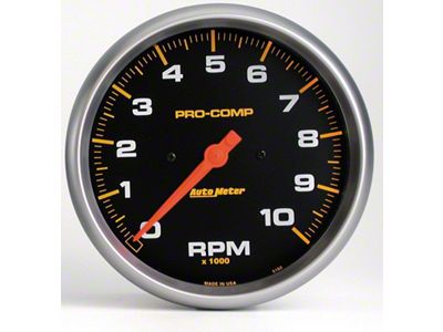 Auto Meter Pro-Comp In-Dash 10000 RPM Tachometer - 5160