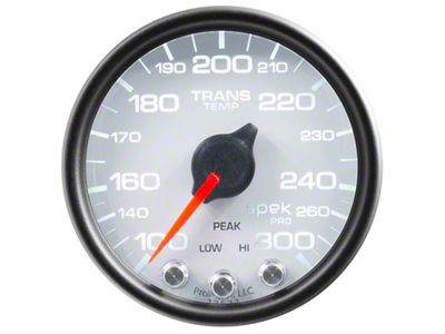Auto Meter Spek-Pro Gauge Trans Temp 2 1/16in 300f Stepper Motor - P34212