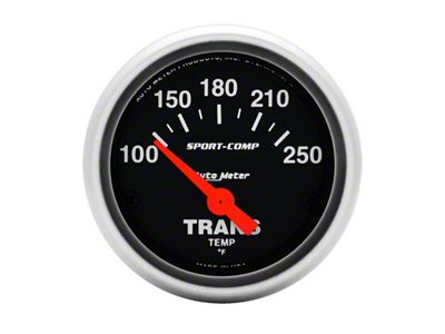 Auto Meter Sport Comp 100-250 F Trans Temp Gauge - 3357