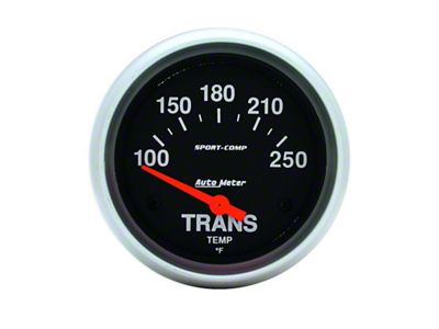 Auto Meter Sport-Comp 2-5/8in 100-250 Degrees F ElectricTransmission Temp Gauge - 3552