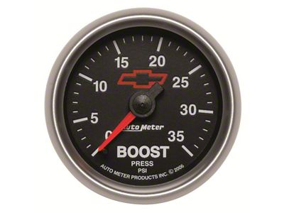 Auto Meter GM Mechanical 52mm 0-35 PSI Boost Gauge - 3604-00406
