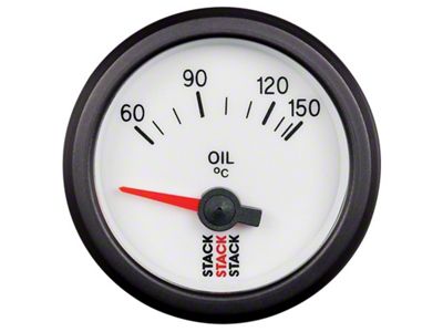 Auto Meter Stack 52mm 60-150 Deg C M10 Male Electric Oil - ST3259