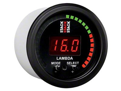 Auto Meter 52mm Wideband Air-Fuel Ratio LAMBDA Gauge - ST3403