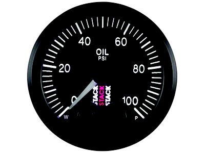 Auto Meter Stack Instruments Pro Control 52mm 0-100 PSI Oil Pressure - ST3502