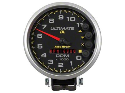 Auto Meter 5 inch Ultimate DL Playback Tachometer 11000 RPM - 6897