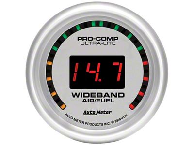 Auto Meter Ultra-Lite 52mm Digital Wideband Air/Fuel Ratio Street Gauge - 4379