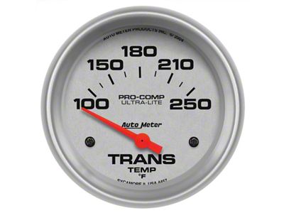 Auto Meter Ultra-Lite 2-5/8in 100-250 Deg Electric Transmission Temp Ultra Lite - 4457