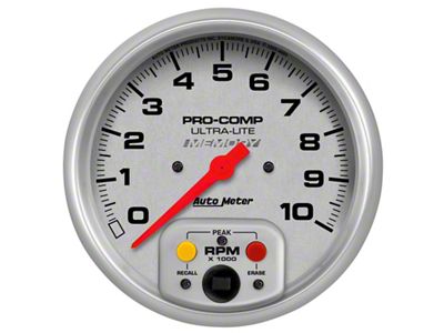 Auto Meter Ultra-Lite 5 inch 10K RPM In Dash Tach w/ - 4494