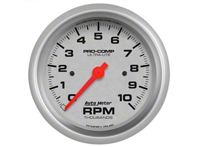 Auto Meter Ultra-Lite 87.5mm 10K RPM In Dash Tach - 4497