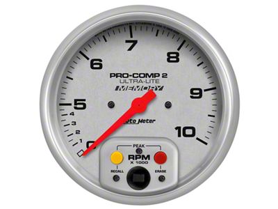 Auto Meter Ultra-Lite 5 inch 10K RPM In Dash Dual Range - 4499