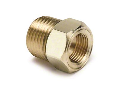 Auto Meter 1/2 inch NPT Male Brass for Mechanical Temp. Gauge - 2264