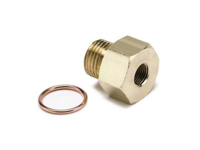 Auto Meter Metric Oil Pressure Adapter - 1/8in NPT to M16x1.5 - 2268