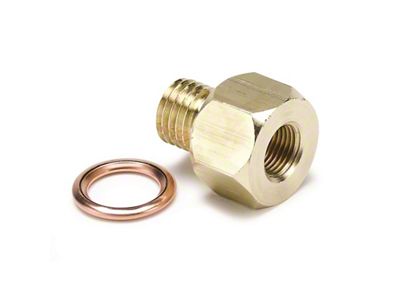 Auto Meter Metric Electric Temperature or Pressure Adapter - 1/8in NPT - 2277