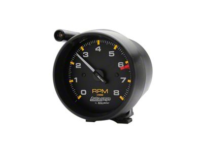 Auto Meter External Shift-Lite 3-3/4in Black 8; 000 RPM Tachometer - 2309