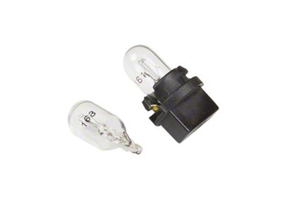 Auto Meter Light Bulb & Socket Assy. T3 Wedge 2.7W & - 3212