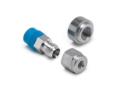 Auto Meter 3/16in Compression - 1/8in NPT Connector Fitting and Mating - 5255