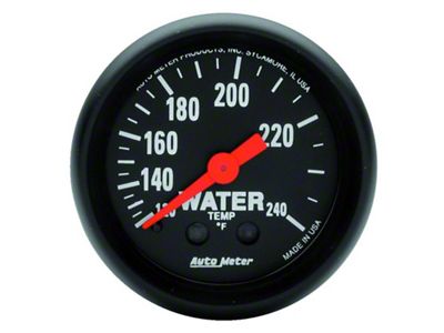 Auto Meter Z Series 2 inch 120-240 degree F Mechanical Water - 2607
