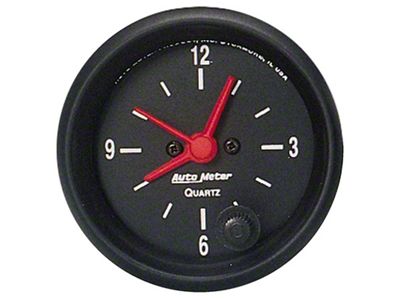 Auto Meter 52mm Electric Clock - 2632
