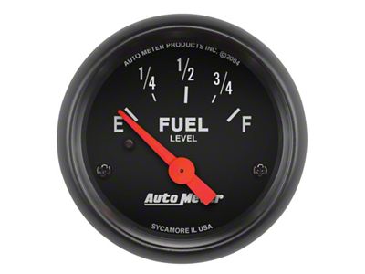 Auto Meter Z Series 52mm 240 Empty / 33 Full Fuel - 2643