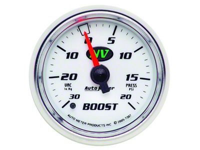 Auto Meter 52.4mm Mechanical Vacuum / Boost Gauge - 7307