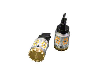 Race Sport Lighting AMBER 9v-30v 1860 lumens Epistar 3030 Super Bright Sold as Pair - RS7440NRFA