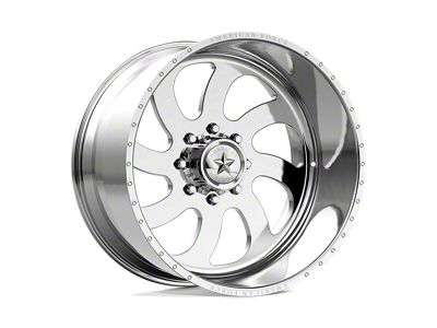 American Force 76 Blade SS Polished Wheel; 22x12; -40mm Offset