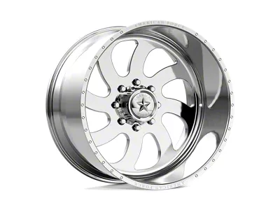 American Force 76 Blade SS Polished Wheel; 22x12; -40mm Offset