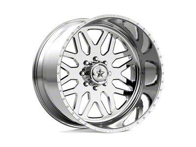 American Force B02 Trax SS Polished Wheel; 22x11; 0mm Offset