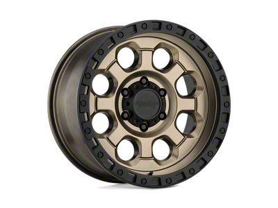 American Racing AR201 Matte Bronze with Black Lip Wheel; 18x9; 0mm Offset