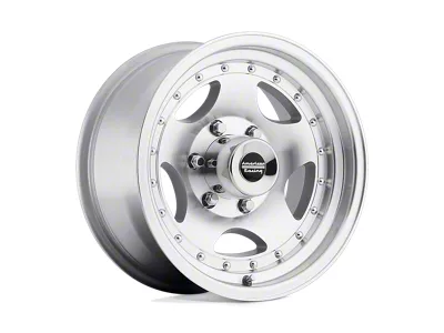 American Racing Wheels AR23 Machined Wheel; 15x8; -19mm Offset; 6x139.7mm Bolt Pattern; 108mm Hub Bore