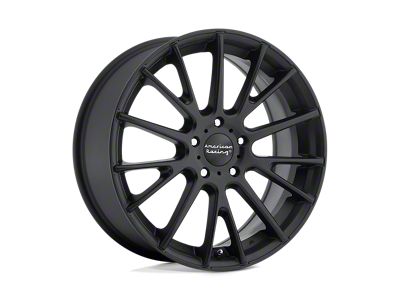 American Racing Wheels AR904 Satin Black Wheel; 17x7; 40mm Offset; 5x114.3mm Bolt Pattern; 72.56mm Hub Bore