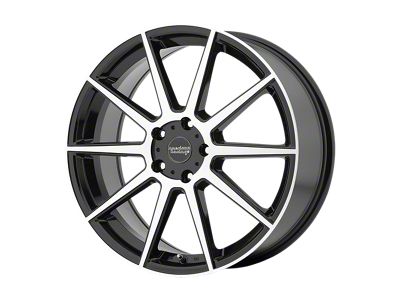 American Racing AR908 Gloss Black Machined Wheel; 18x8; 40mm Offset