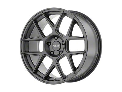 American Racing Apex Satin Black Wheel; 20x10; 40mm Offset; 5x114.3mm Bolt Pattern; 72.56mm Hub Bore
