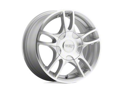 American Racing Estrella 2 Silver Machined Wheel; 17x7.5; 45mm Offset; 5x114.3/5x120mm Bolt Pattern; 74.10mm Hub Bore
