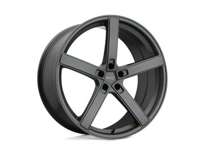 American Racing Blockhead Charcoal Wheel; 20x10.5; 45mm Offset