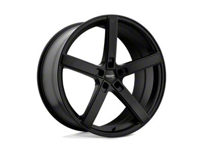 American Racing Blockhead Satin Black Wheel; 20x10.5; 45mm Offset