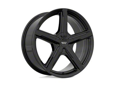 American Racing Trigger Gloss Black 4-Wheel Kit; 18x8; 38mm Offset