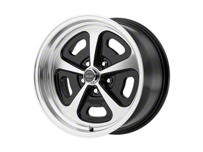 American Racing VN501 Gloss Black Machined Wheel; 17x7; 0mm Offset