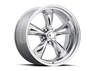 American Racing Torq Thrust II Polished Wheel; 18x8; 0mm Offset; 5x114.3mm Bolt Pattern; 83.06mm Hub Bore