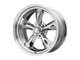 American Racing Torq Thrust II Chrome Wheel; 16x7; 0mm Offset; 5x114.3mm Bolt Pattern; 83.06mm Hub Bore