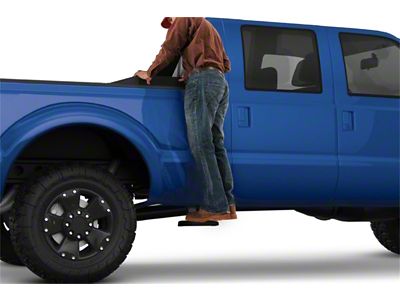 Amp Research 19-22 Ram 1500 Excl. TRX BedStep2 - Black - 75414-01A
