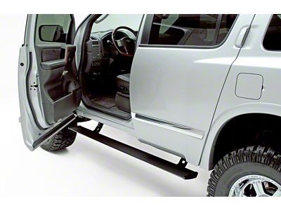 Amp Research 2004-2015 Nissan Titan Crew/King Cabs PowerStep - Black - 75110-01A