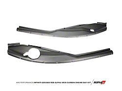 AMS Performance Infiniti 17+ Q60 3.0TT Alpha Matte Carbon Fender - ALP.30.06.0001-1