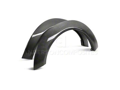 Anderson Composites 2018 Dodge Demon Wide Body Fender Flares Front - AC-FLR18DGCHHC-F
